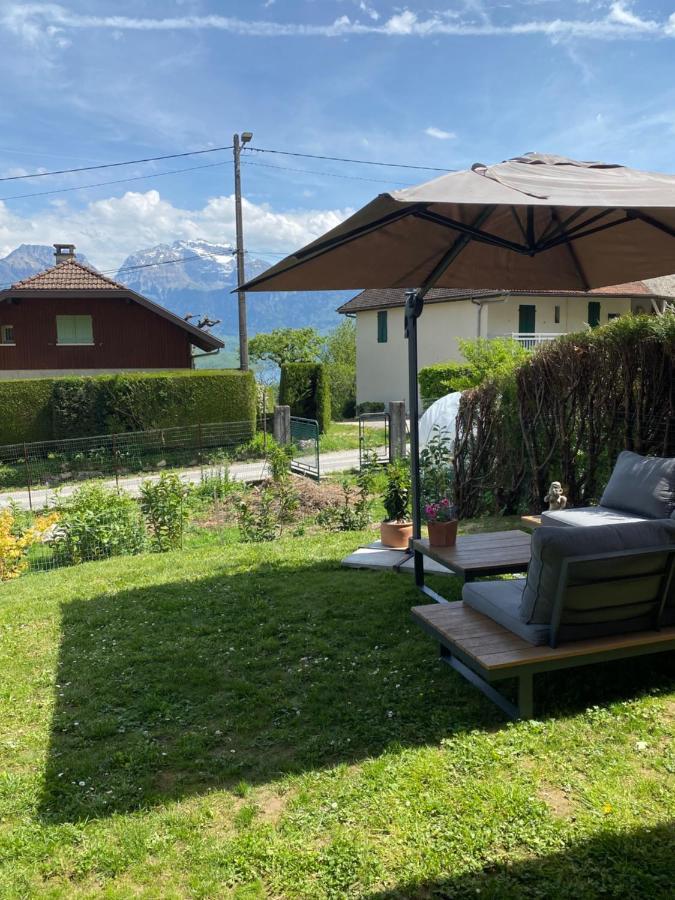 Appartement Au Calme Avec Vue Sur Les Montagnes. Sévrier Zewnętrze zdjęcie