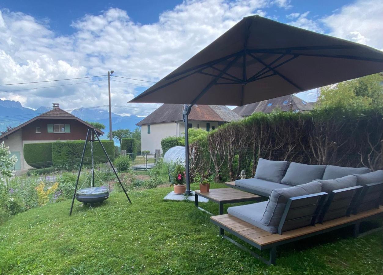 Appartement Au Calme Avec Vue Sur Les Montagnes. Sévrier Zewnętrze zdjęcie